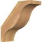 Ekena Millwork 5 1/2"W x 14"D x 14"H Funston Smooth Knee Brace, Western Red Cedar BRC06X14X14FST00SWR - alternate 1